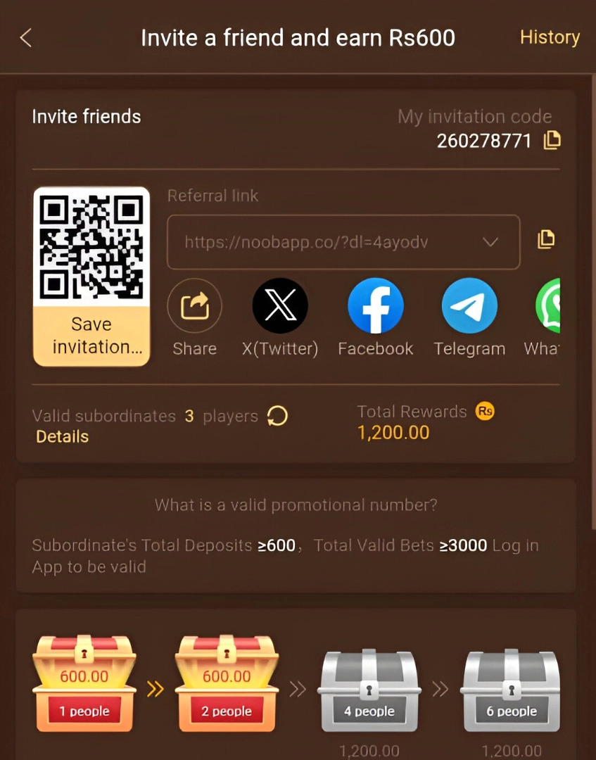 Invite and Earn