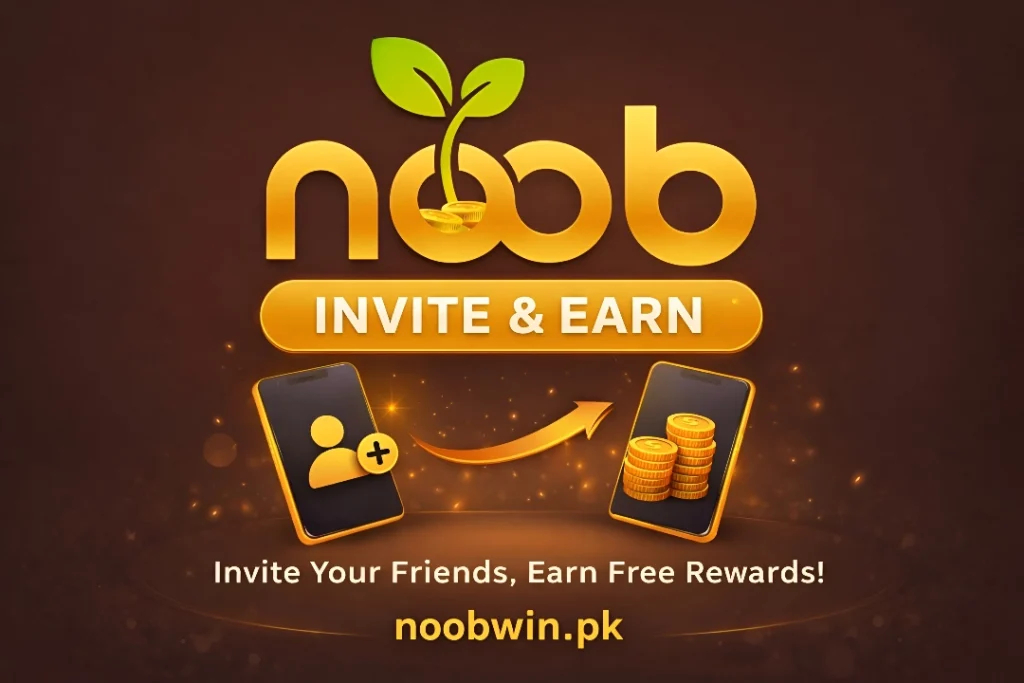 Invite and Earn with Noobwin Game 