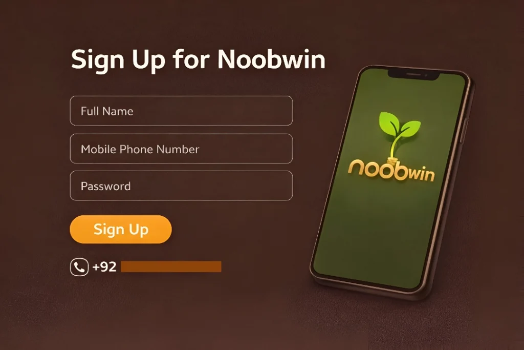 Noobwin Phone Number Sign Up